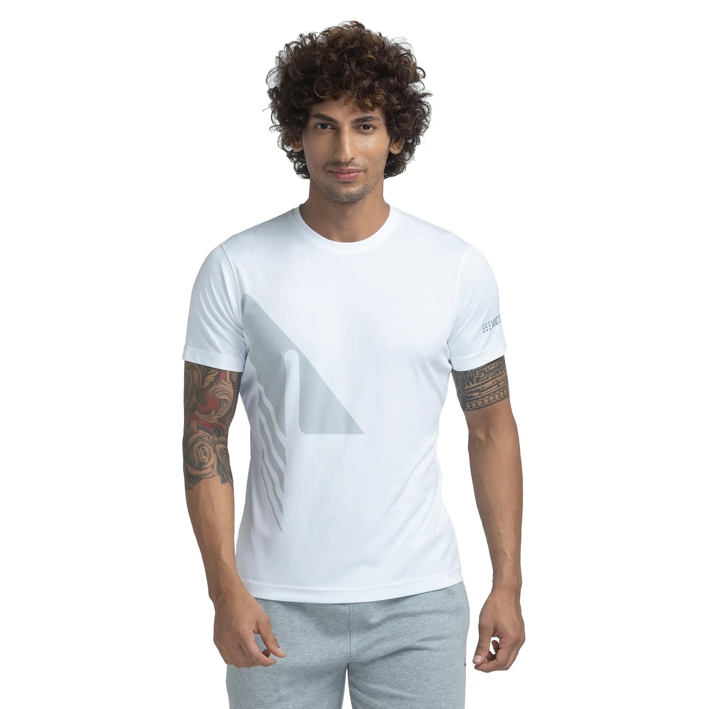 Men Regular Fit Green T-Shirts