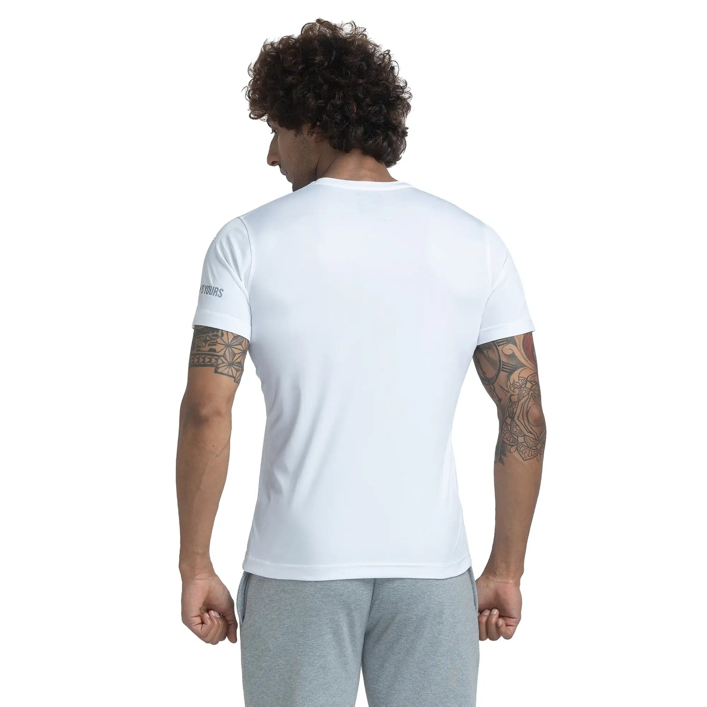 Men Regular Fit Green T-Shirts