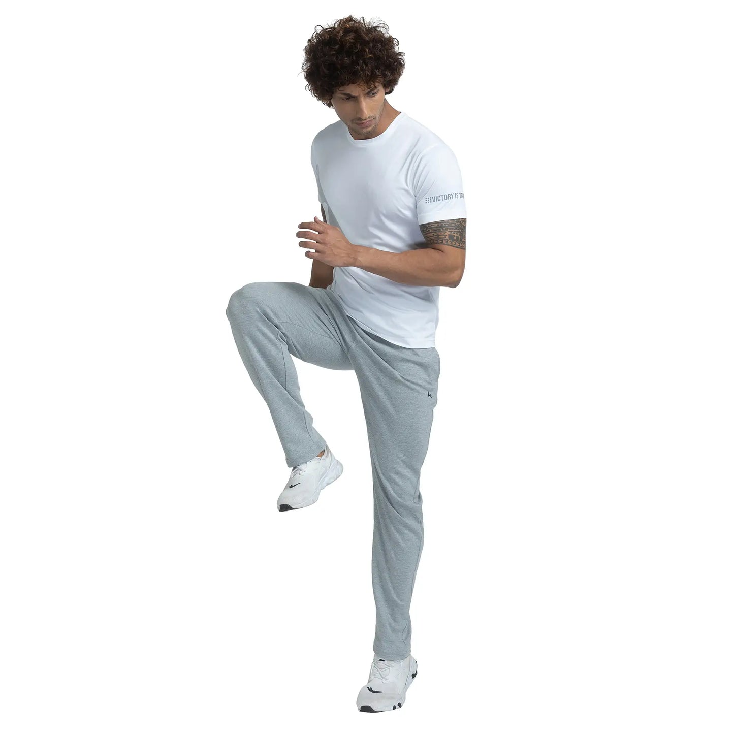Men Regular Fit Green T-Shirts