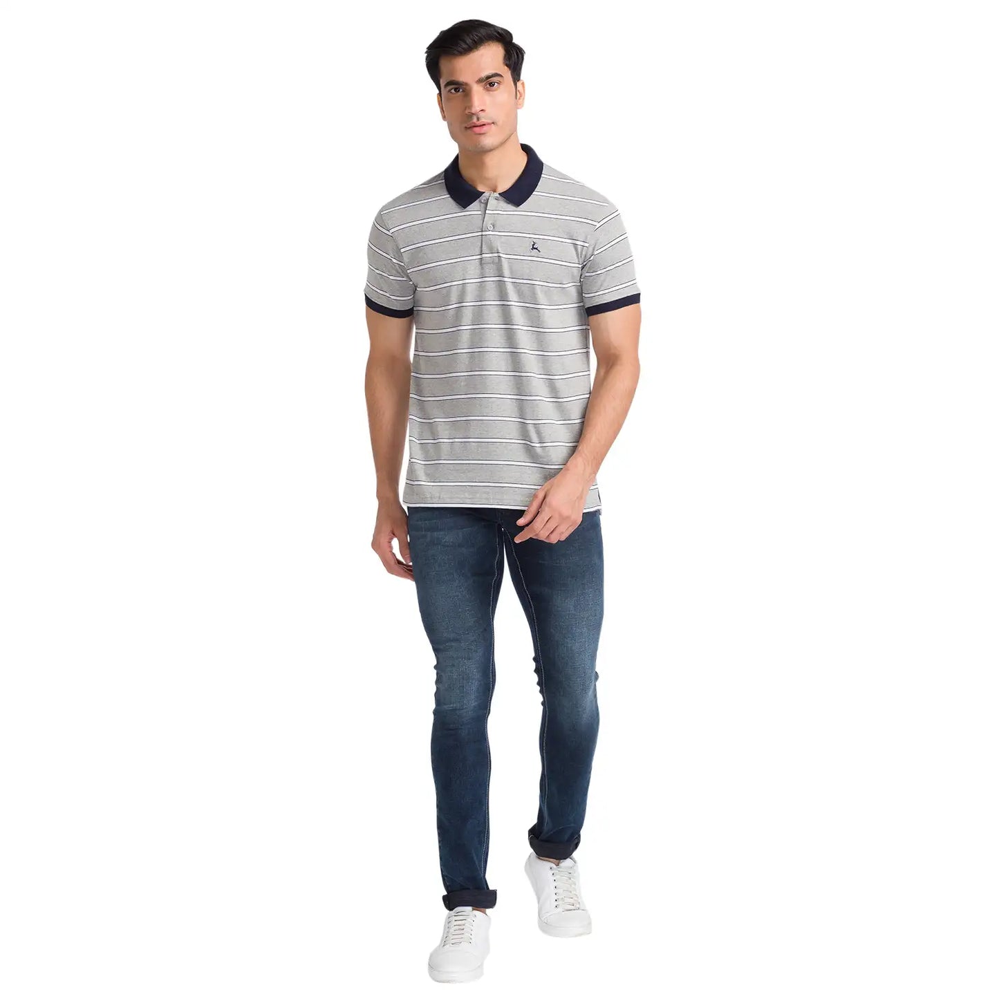 Men Regular Fit Red Polo