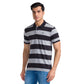 Men Regular Fit Blue Polo