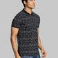 Men Regular Fit Black Polo