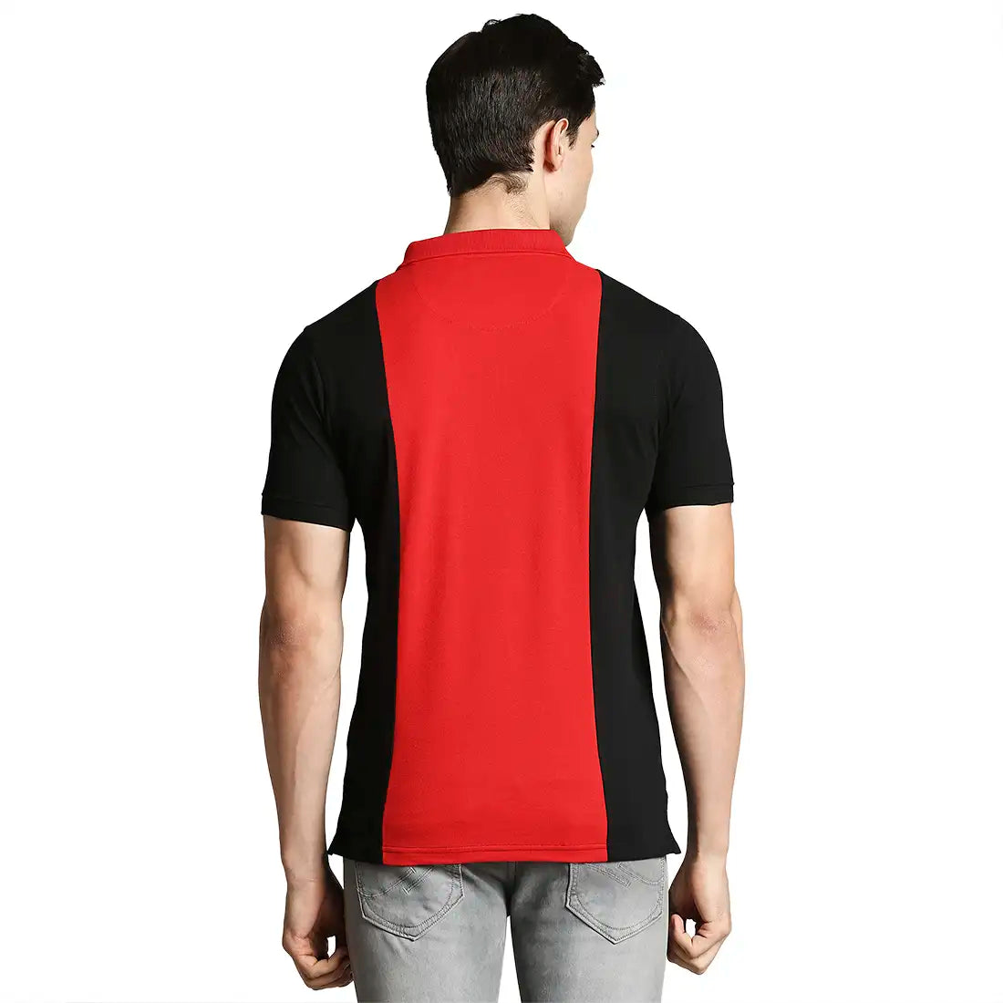 Men Regular Fit Dark Blue Polo