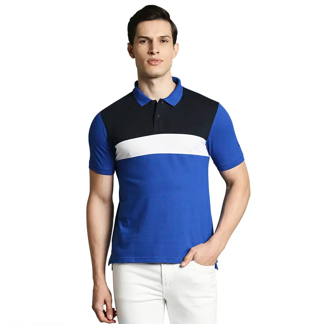 Men Slim Fit Medium Red Polo