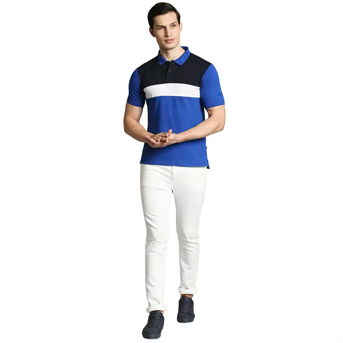 Men Slim Fit Medium Red Polo