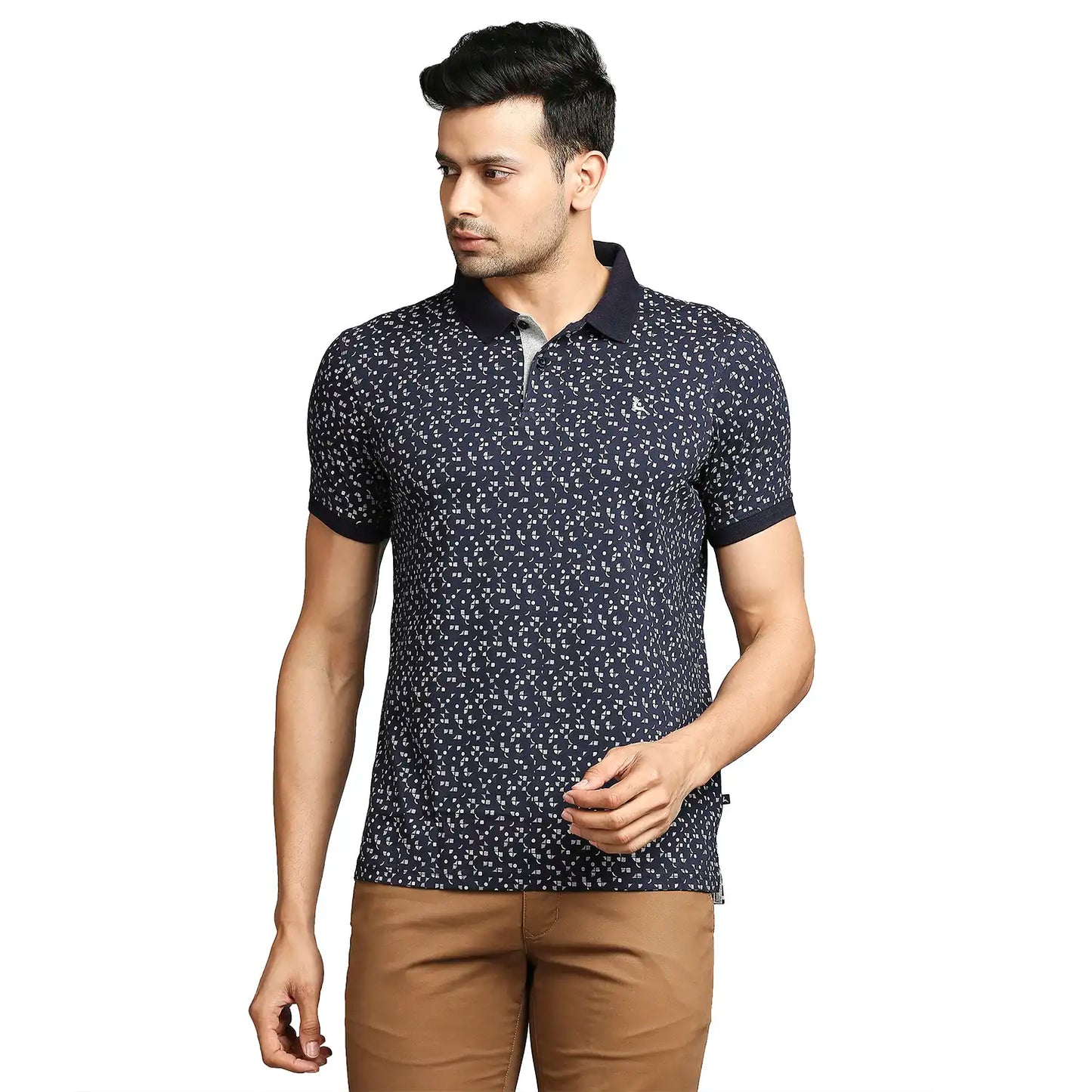 Men Slim Fit Medium Red Polo