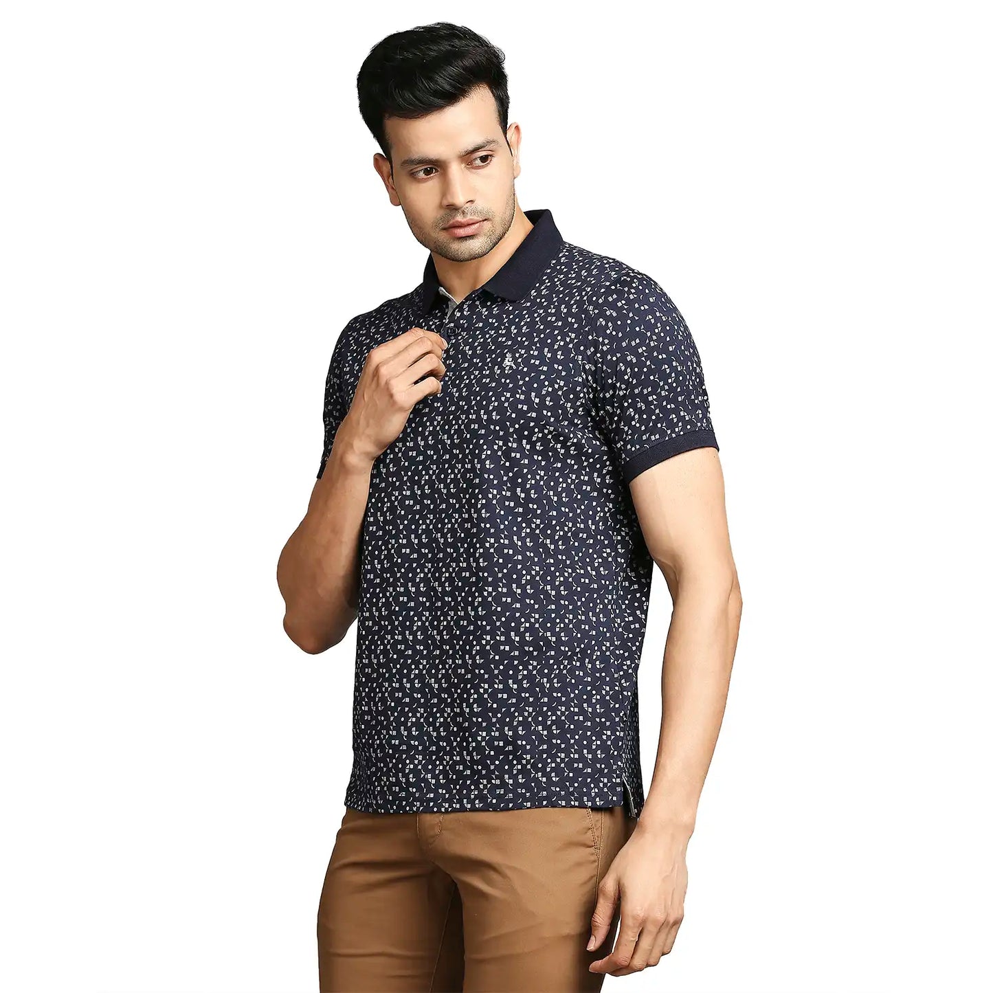 Men Slim Fit Medium Red Polo