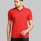 Men Regular Fit Dark Blue Polo