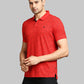 Men Regular Fit Dark Blue Polo