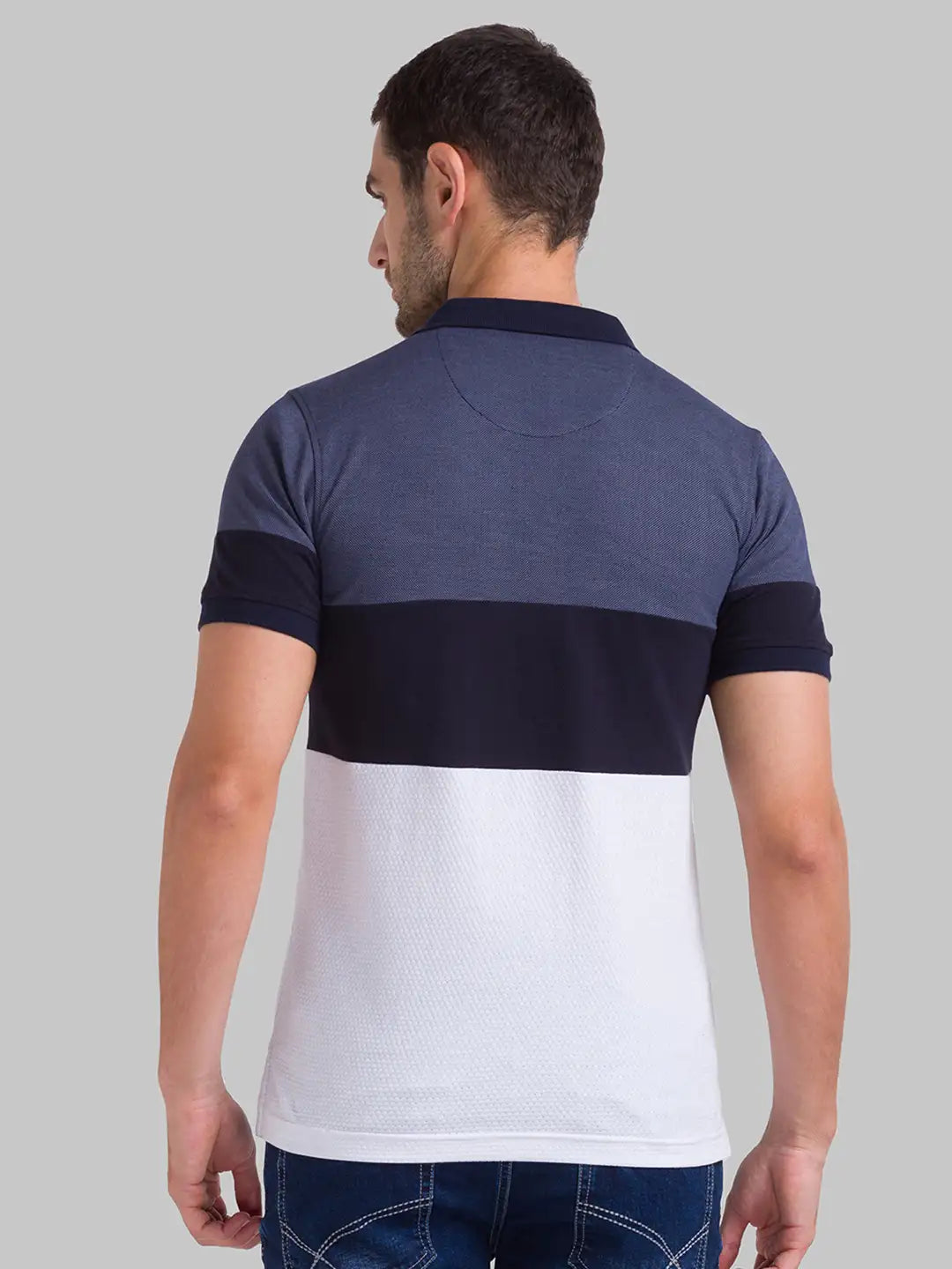 Men Slim Fit Black Polo