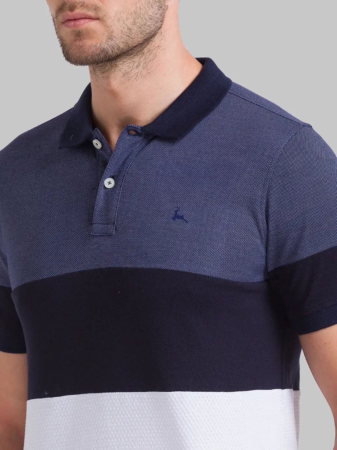 Men Slim Fit Black Polo