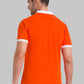 Men Regular Fit Blue Polo
