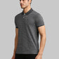 Men Regular Fit Medium Orange Polo