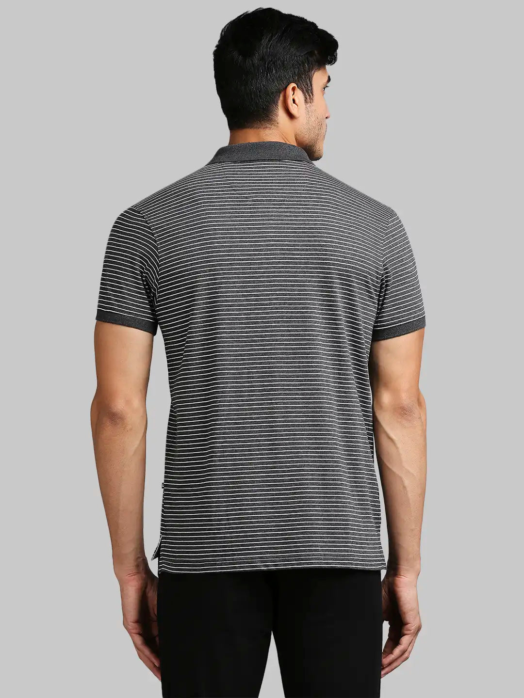 Men Regular Fit Medium Orange Polo