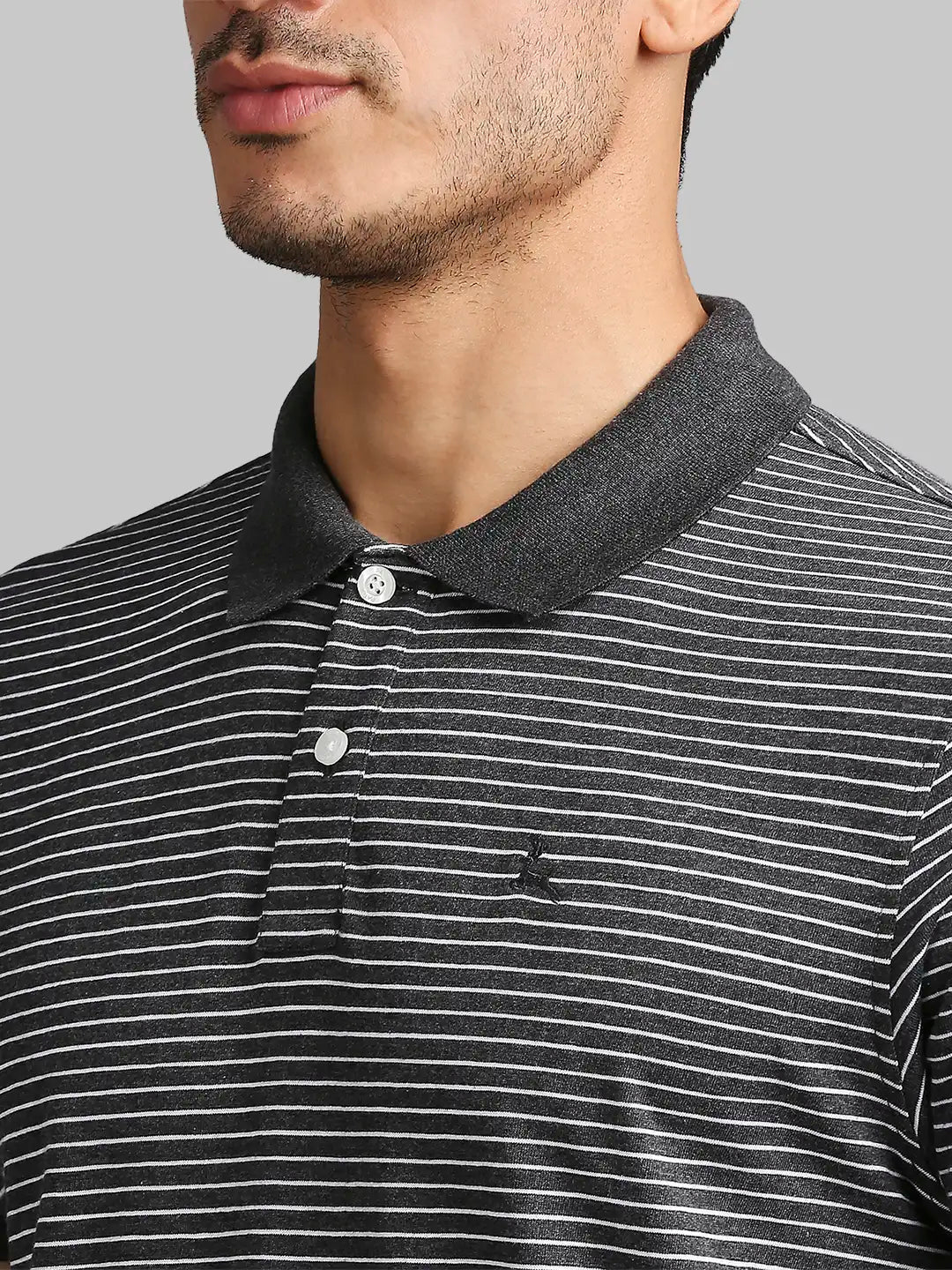 Men Regular Fit Medium Orange Polo