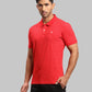 Men Regular Fit White Polo