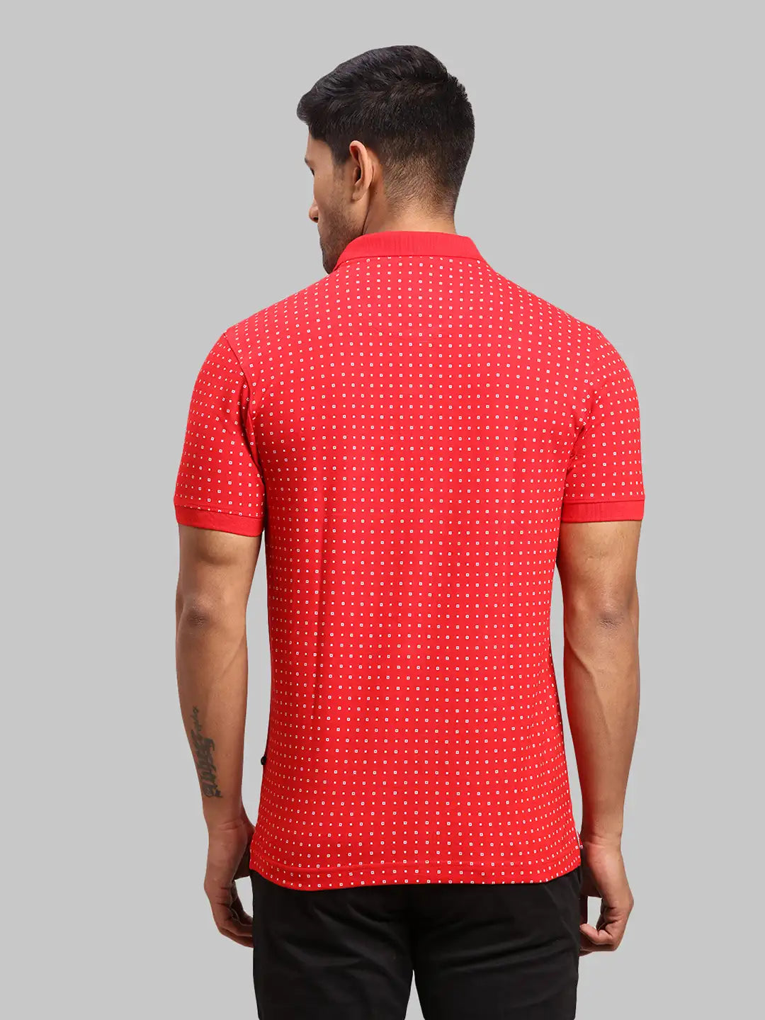 Men Regular Fit White Polo