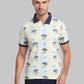 Men Regular Fit Dark Blue Polo