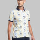 Men Regular Fit Dark Blue Polo