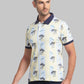 Men Regular Fit Dark Blue Polo