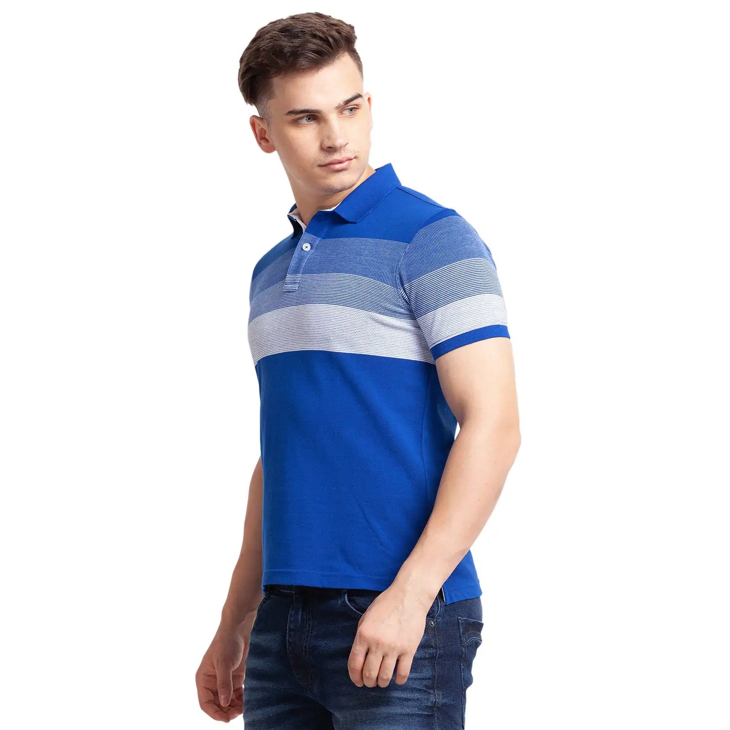 Men Regular Fit Orange T-Shirt