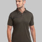 Men Regular Fit Blue Polo
