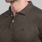 Men Regular Fit Blue Polo