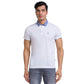 Men Regular Fit White Polo
