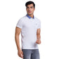 Men Regular Fit White Polo