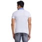 Men Regular Fit White Polo