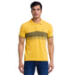Men Regular Fit Blue Polo