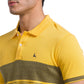 Men Regular Fit Blue Polo
