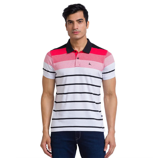 Men Regular Fit Dark Green Polo