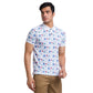 Men Regular Fit White Polo