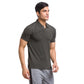 Men Slim Fit Medium Orange Polo