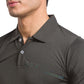 Men Slim Fit Medium Orange Polo