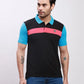 Parx Men Black Yarn Dyed Regular Fit Cotton T-Shirt