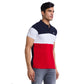Men Regular Fit Blue Polo