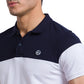 Men Regular Fit Blue Polo