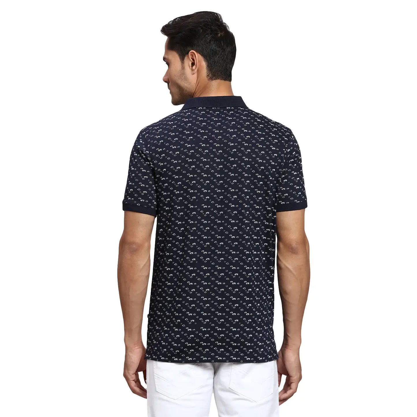 Men Regular Fit Yellow Polo