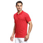 Men Regular Fit Orange Polo