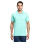 Men Regular Fit Blue Polo