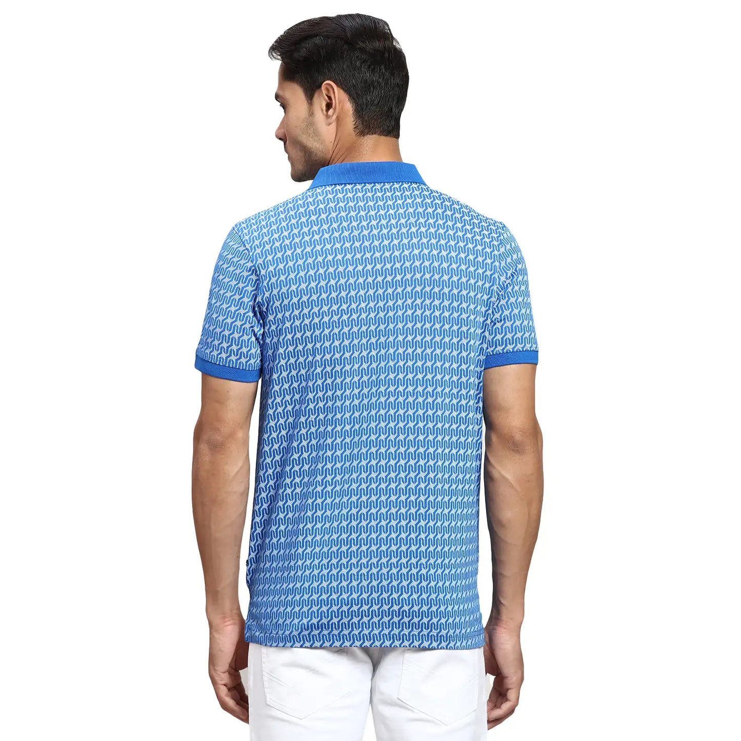 Men Regular Fit Yellow Polo