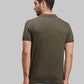 Men Regular Fit Orange T-Shirt