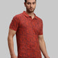 Men Regular Fit Black T-Shirt