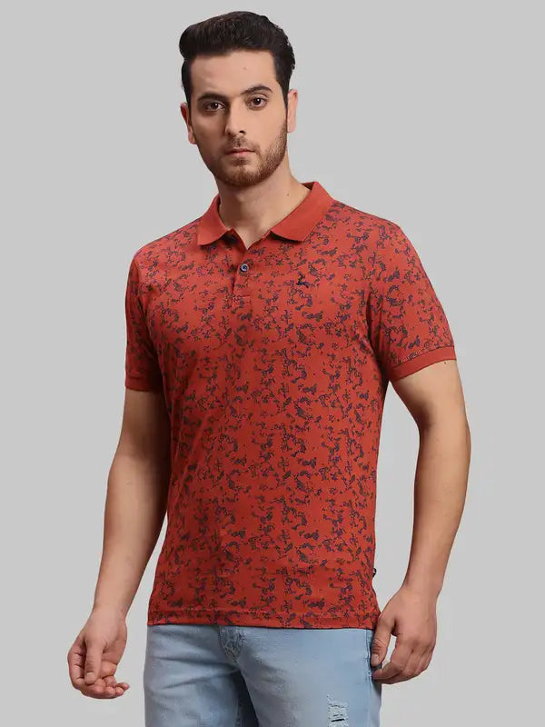 Men Regular Fit Black T-Shirt