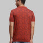 Men Regular Fit Black T-Shirt