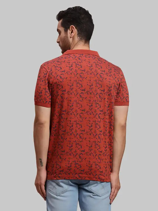 Men Regular Fit Black T-Shirt