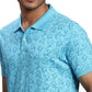 Men Regular Fit Green Polo