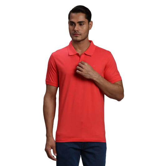 Men Regular Fit Red Shirt